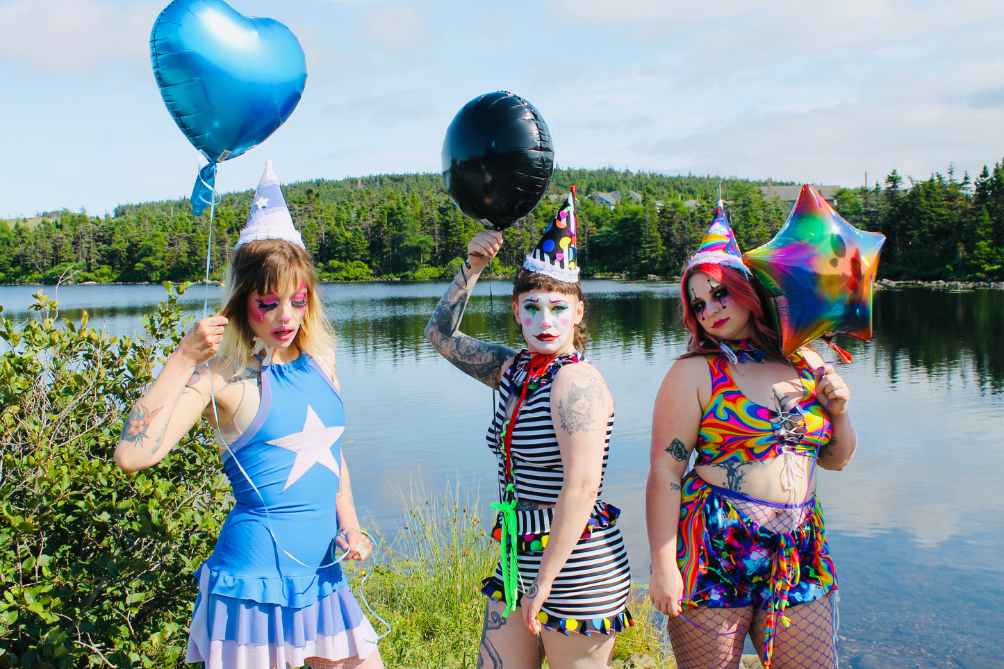 Periwinkle Pout Jellyfish Dress