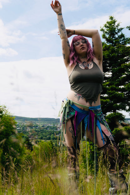 Wrap Around Fairy Skirt - Pulse Wave/Fortuna