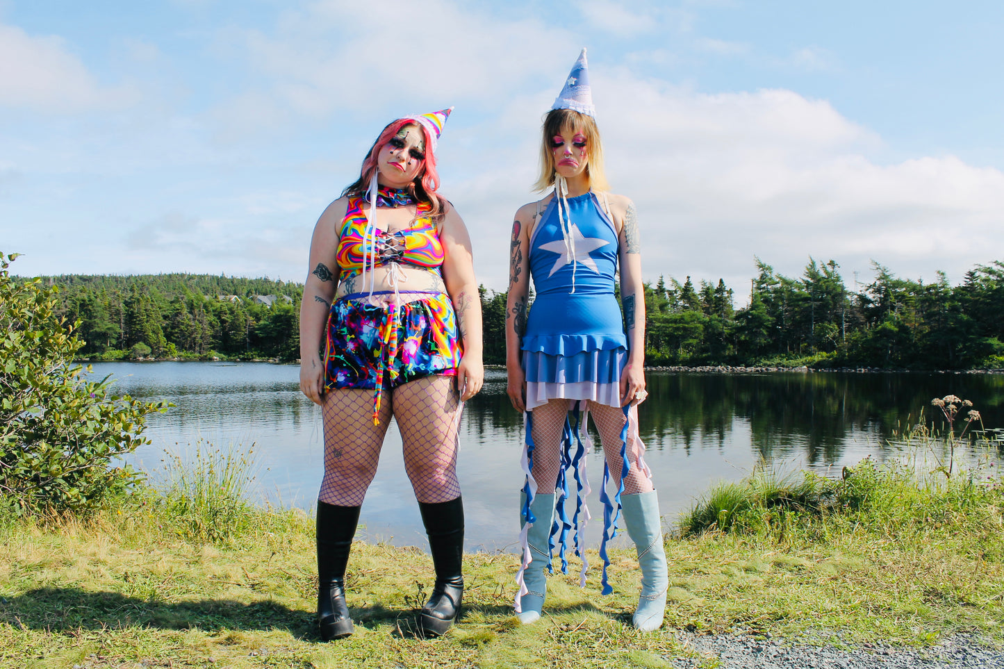 Periwinkle Pout Jellyfish Dress